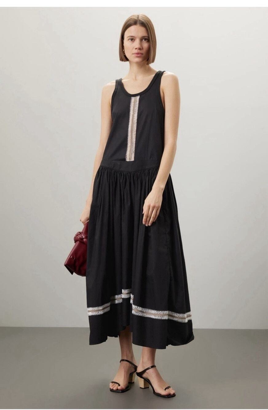 Diotima Black Pocomania Dress Size M Pre -Owned